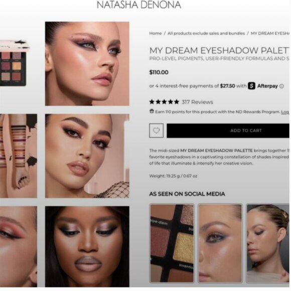 Natasha Denona My Dream Eyeshadow Palette BNIB - Picture 2 of 8